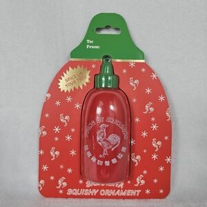 Sriracha Red Squishy Ornament